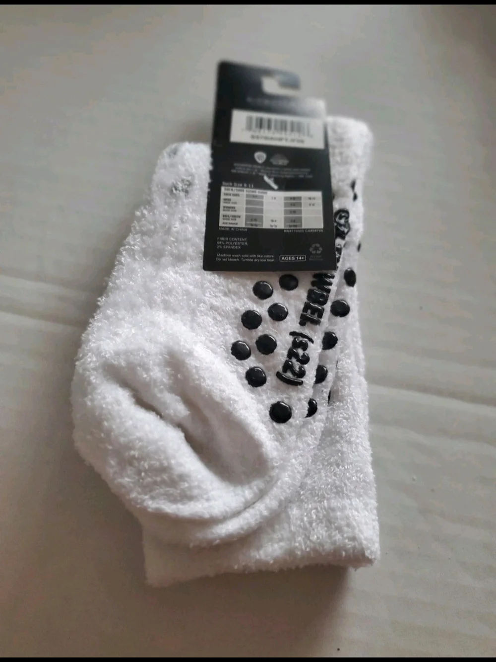 Warner Bros. Harry Potter Plush Adult Hedwig Snowy Owl Crew Socks $15.00